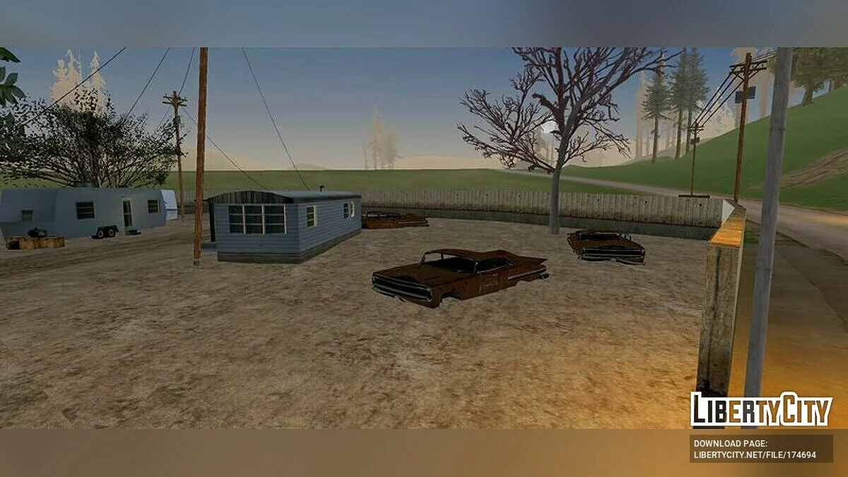 Amélioration des voitures abandonnées / GTA San Andreas (iOS, Android)