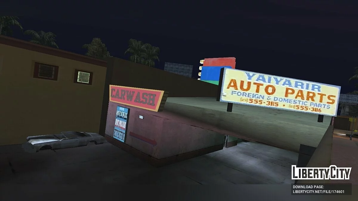 Iluminação aprimorada de edifícios / GTA San Andreas (iOS, Android)