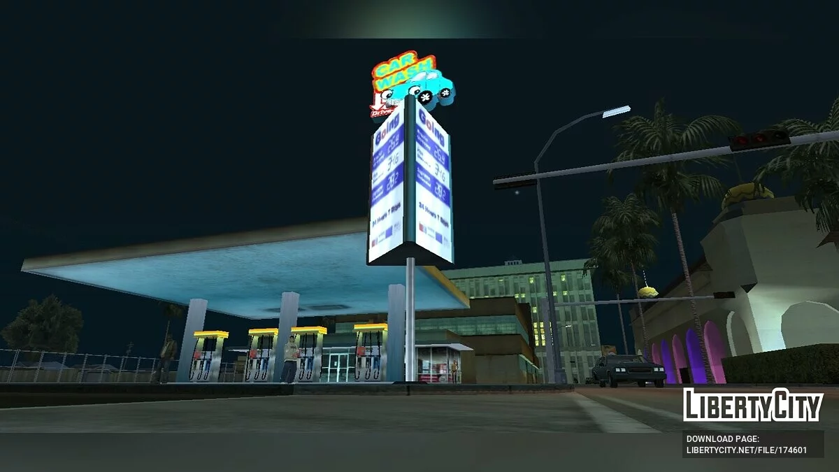 Покращене освітлення будівель / GTA San Andreas (iOS, Android)