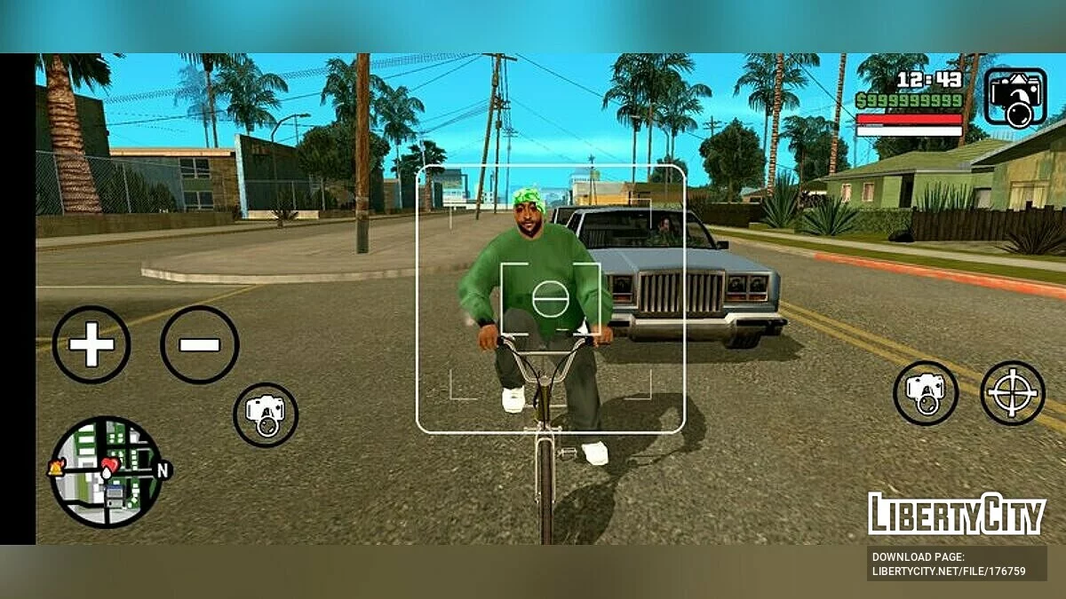 عصابات GSF على الدراجات / GTA سان أندرياس (iOS، أندرويد)