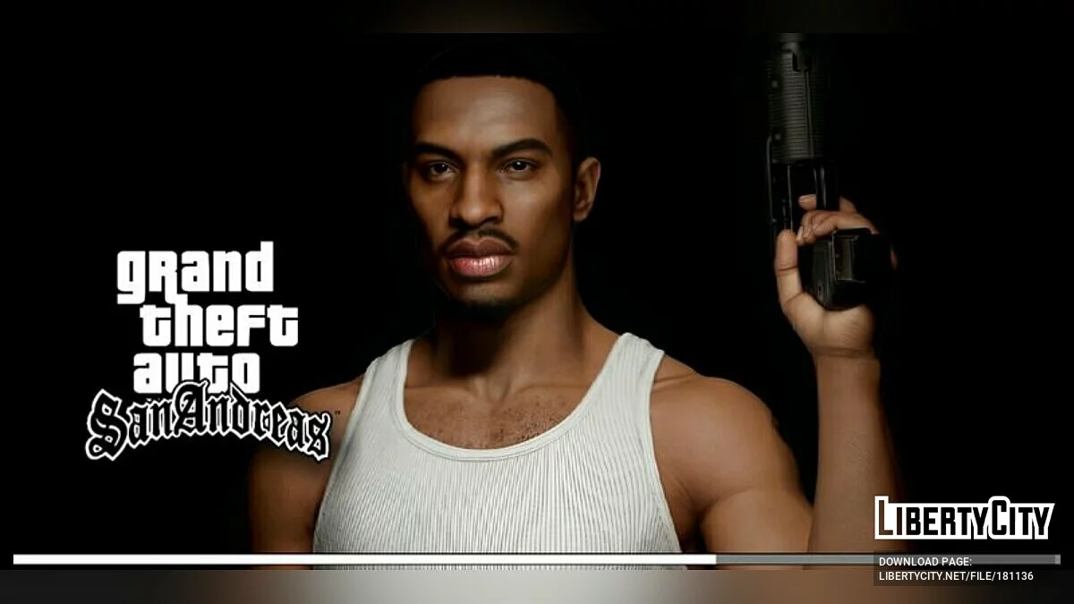 Оновлене меню та завантажувальний екран / GTA San Andreas (iOS, Android)
