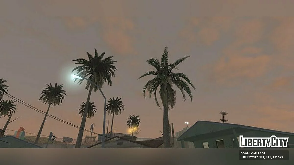 Palms from GTA 5 (neon) / GTA San Andreas (iOS, Android)