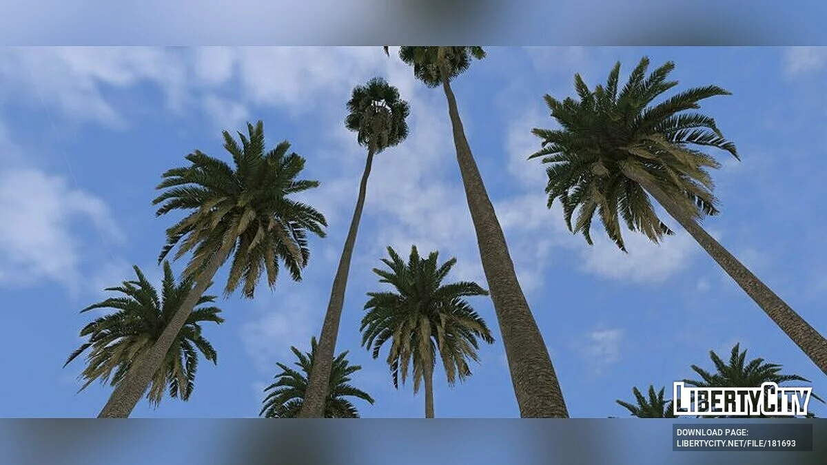 Palms from GTA 5 (neon) / GTA San Andreas (iOS, Android)