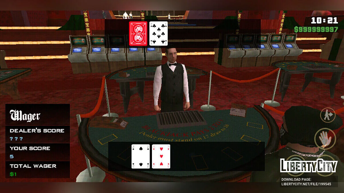 أزرار التحكم الملونة / GTA سان أندرياس (iOS، أندرويد)