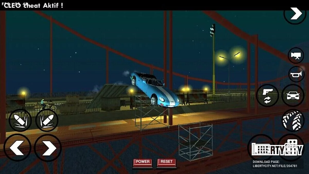 مكان للحيل / GTA سان أندرياس (iOS، أندرويد)