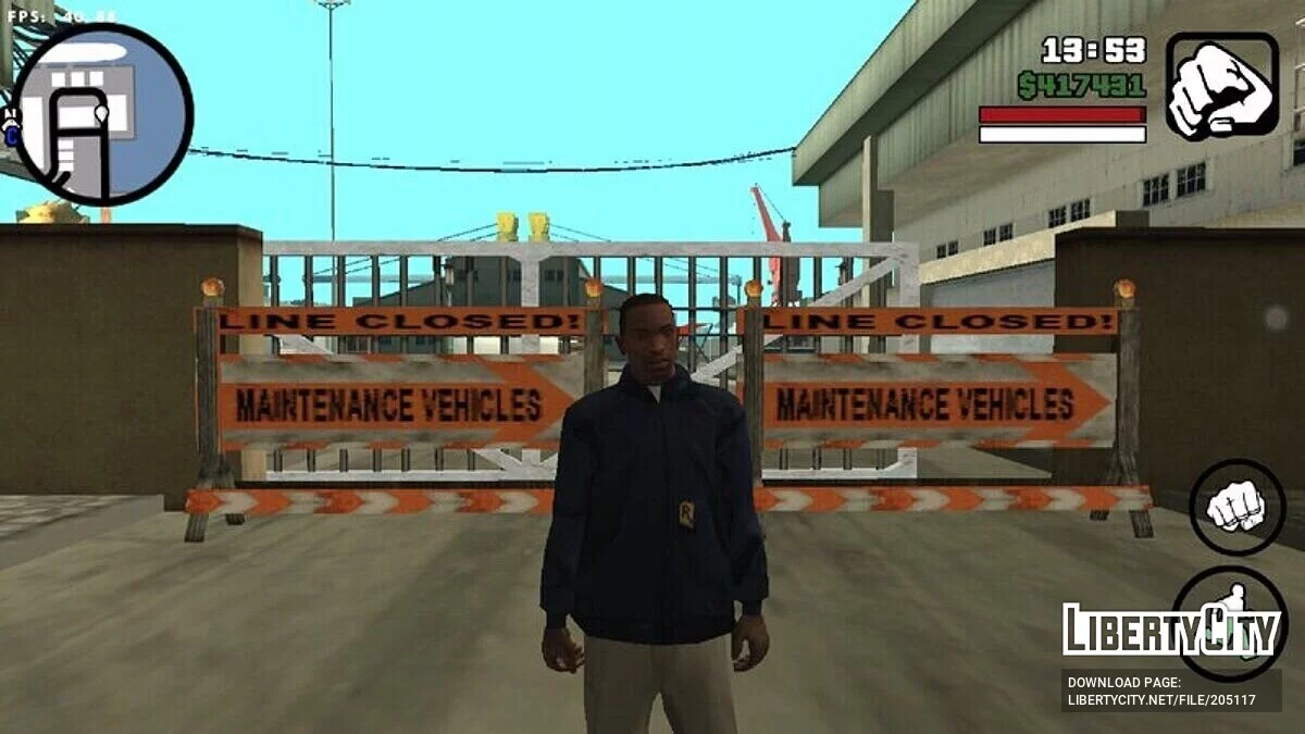 Ballas Basis in den Docks / GTA San Andreas (iOS, Android)