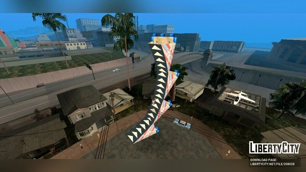 New ramp on Grove Street / GTA San Andreas (iOS, Android)