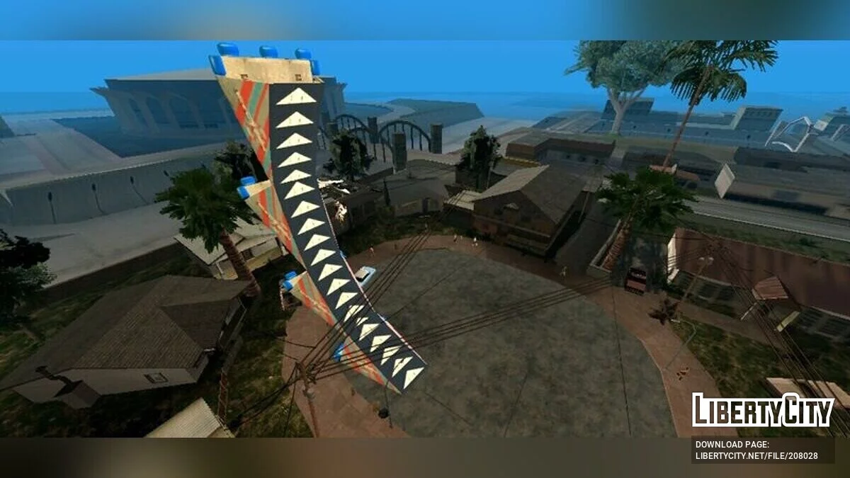 New ramp on Grove Street / GTA San Andreas (iOS, Android)