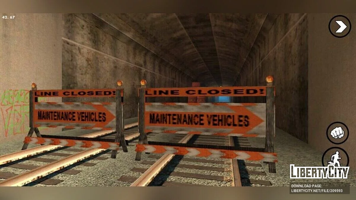 Plate-forme de figures / GTA San Andreas (iOS, Android)