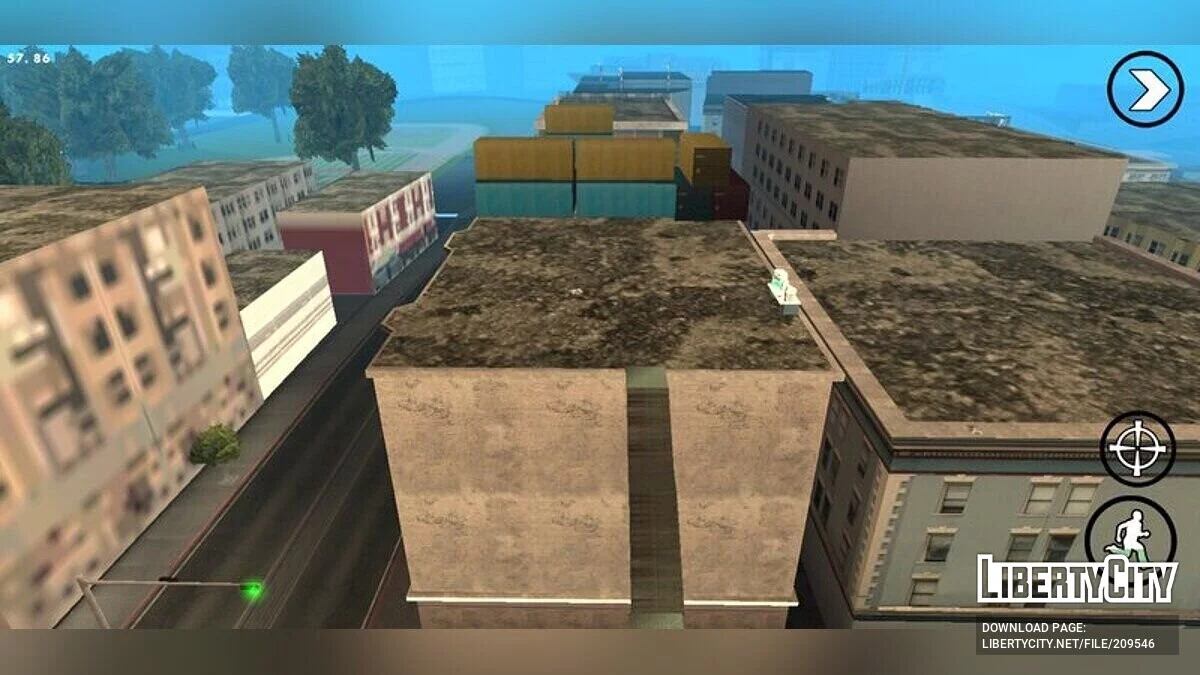San Fierro Rooftop / GTA San Andreas (iOS, Android)