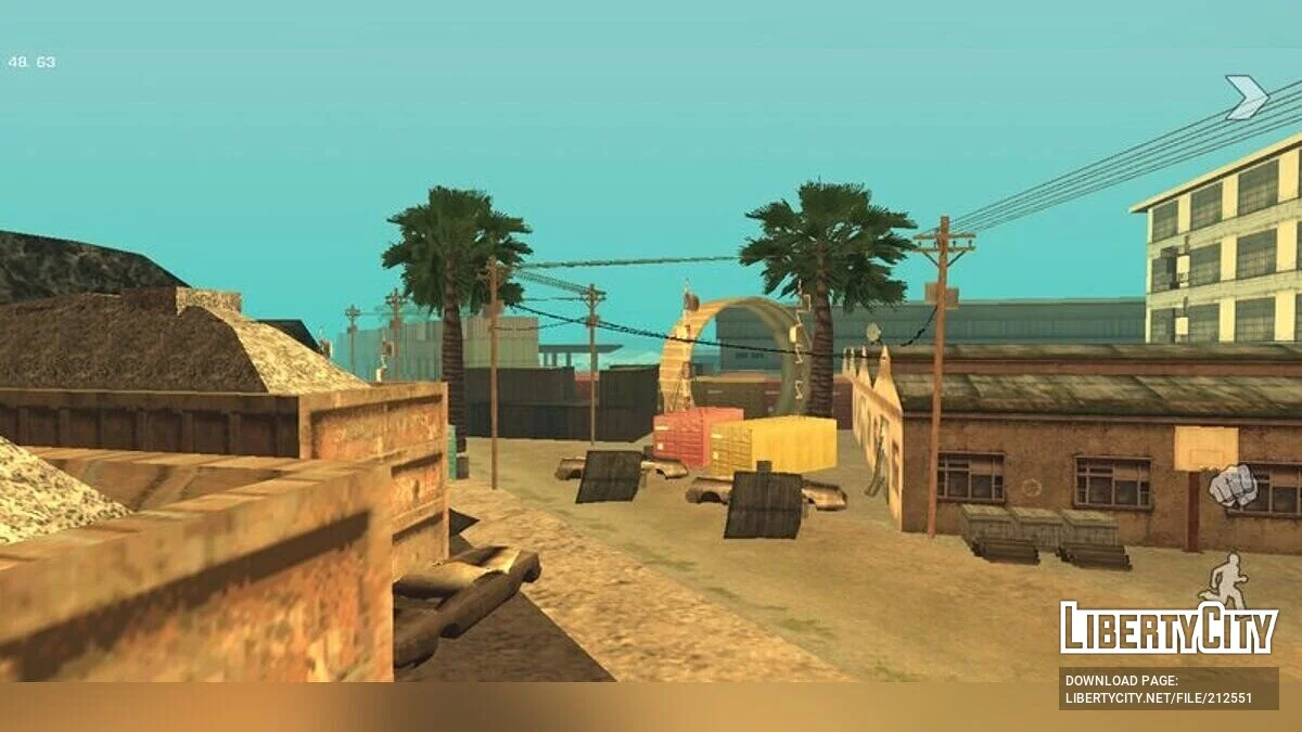 Remake y mejora de refugios y almacenes / GTA San Andreas (iOS, Android)