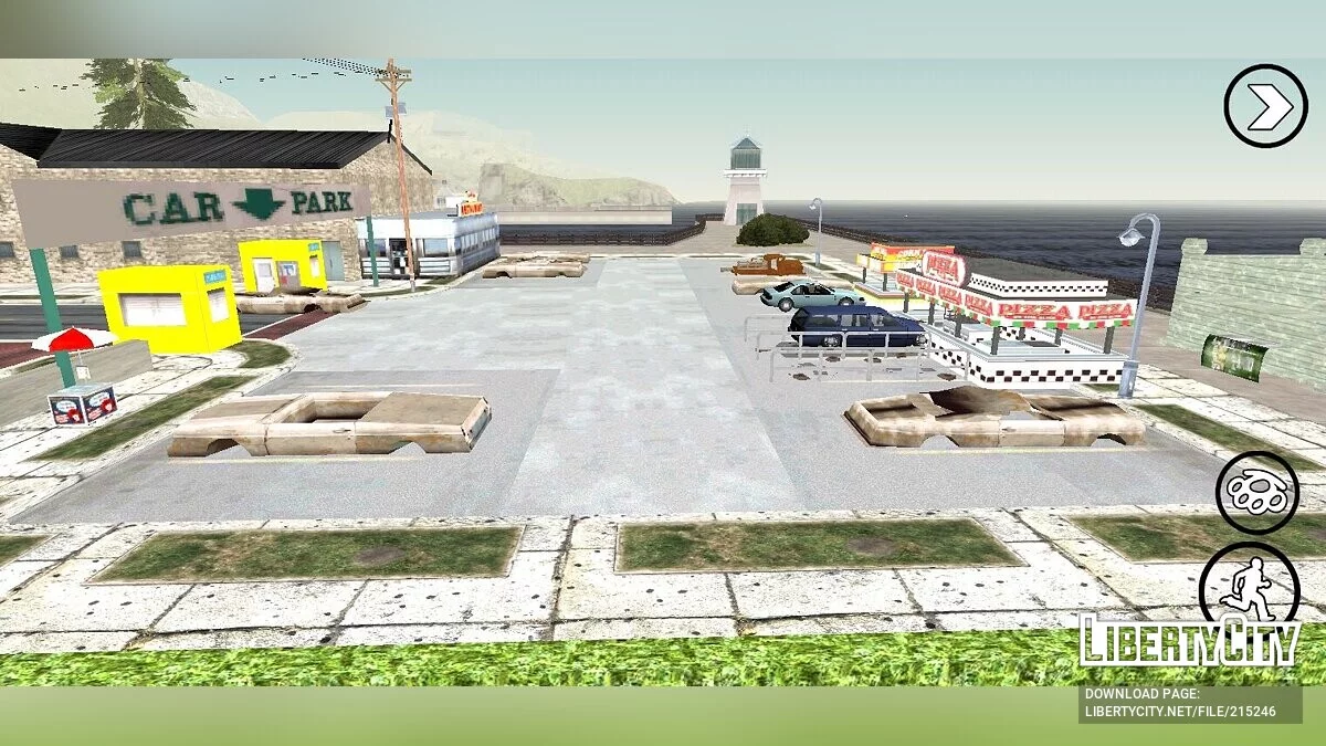 Занедбаний Bayside San Fierro / GTA San Andreas (iOS, Android)