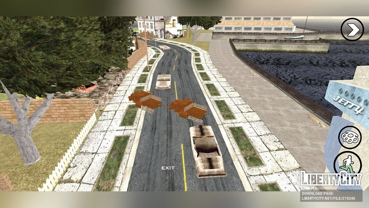Занедбаний Bayside San Fierro / GTA San Andreas (iOS, Android)