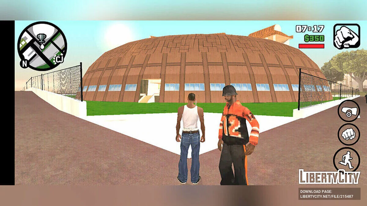 Arena for Examination Chunin - Naruto / GTA San Andreas (iOS, Android)