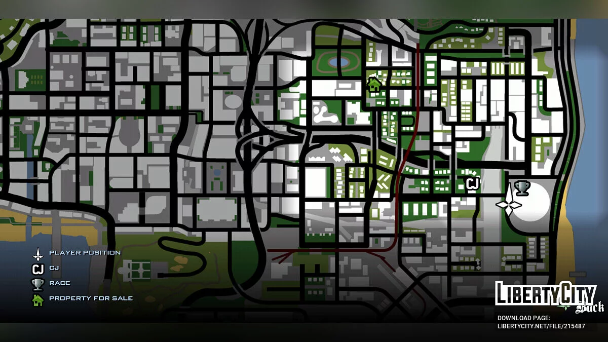 Arena for Examination Chunin - Naruto / GTA San Andreas (iOS, Android)