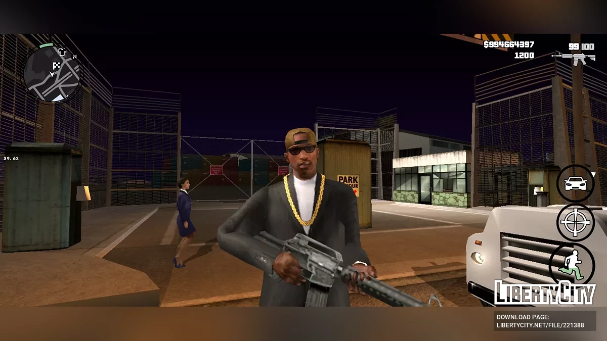 GTA 4 HUD / GTA San Andreas (iOS, Android)
