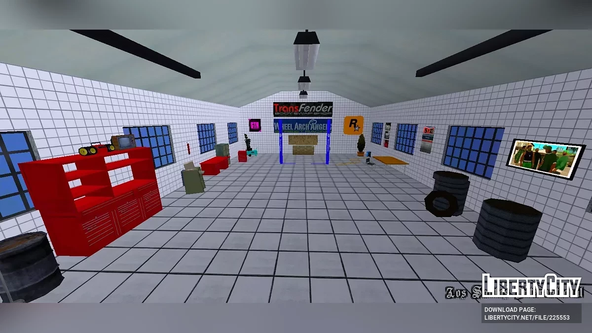 Автомайстерня / GTA San Andreas (iOS, Android)