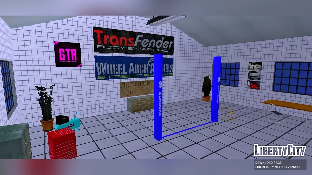 Автомайстерня / GTA San Andreas (iOS, Android)