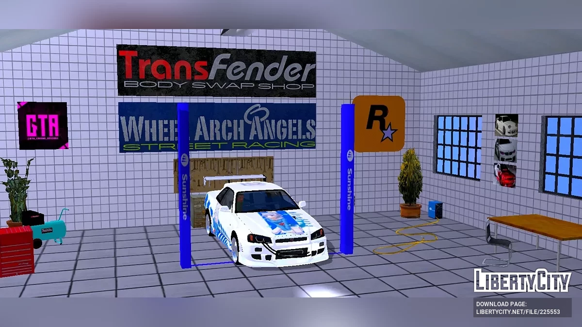 Автомайстерня / GTA San Andreas (iOS, Android)