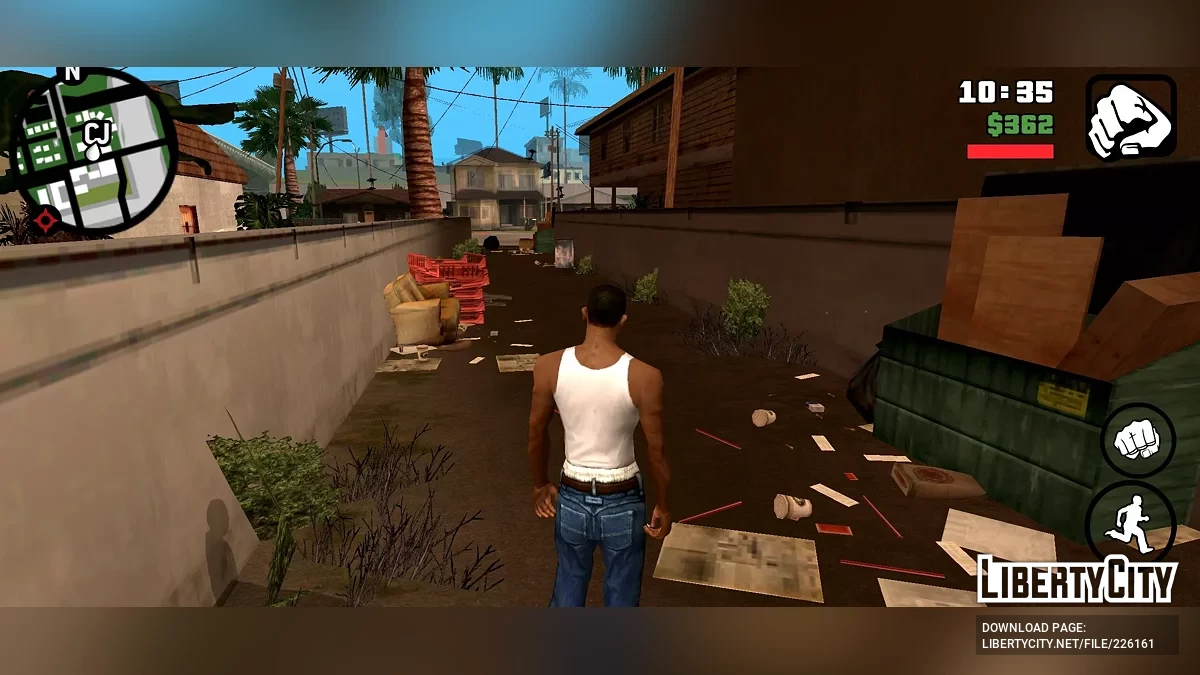Más prop en Grove Street / GTA San Andreas (iOS, Android)