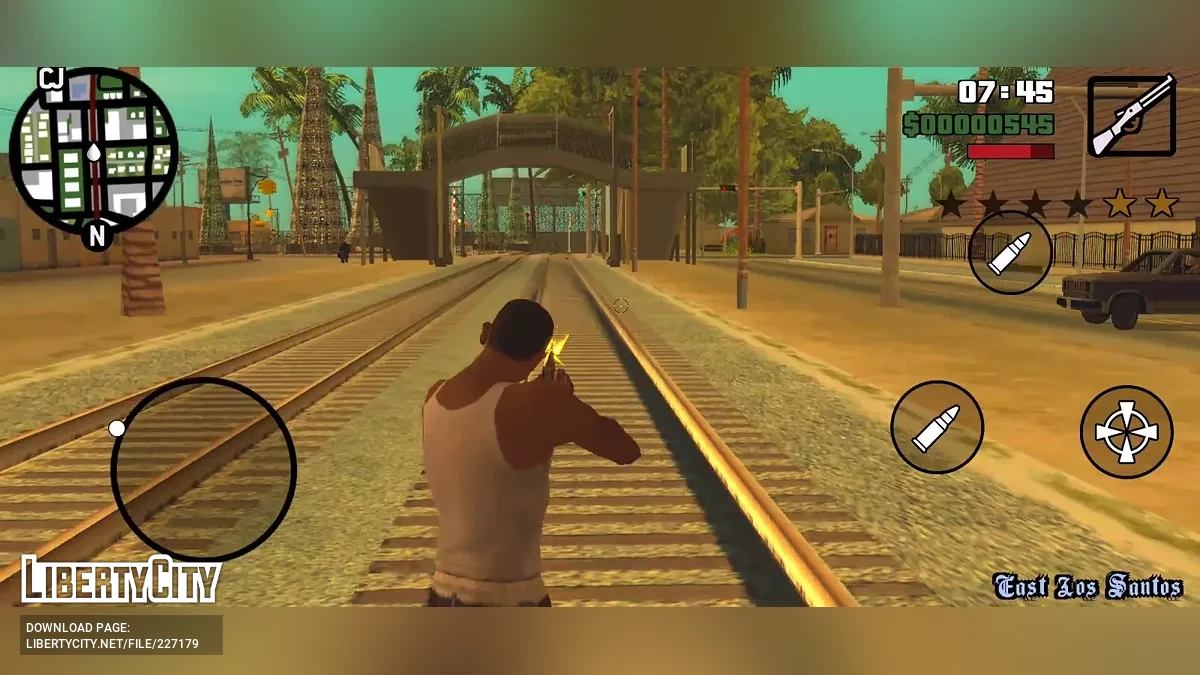 Perbaikan + Peningkatan Senapan Negara / GTA San Andreas (iOS, Android)