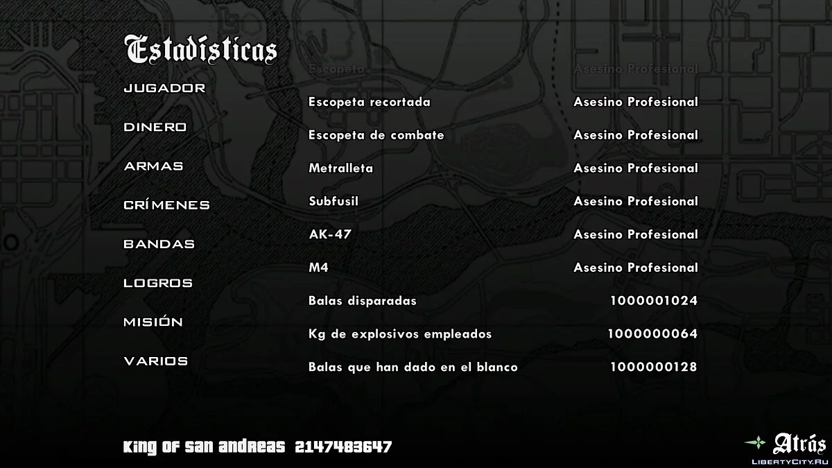 100% 完成存档 犯罪等级 圣安地列斯之王 + 帮派战争 + 圣托最佳暴动 2021 / GTA San Andreas (iOS, Android)