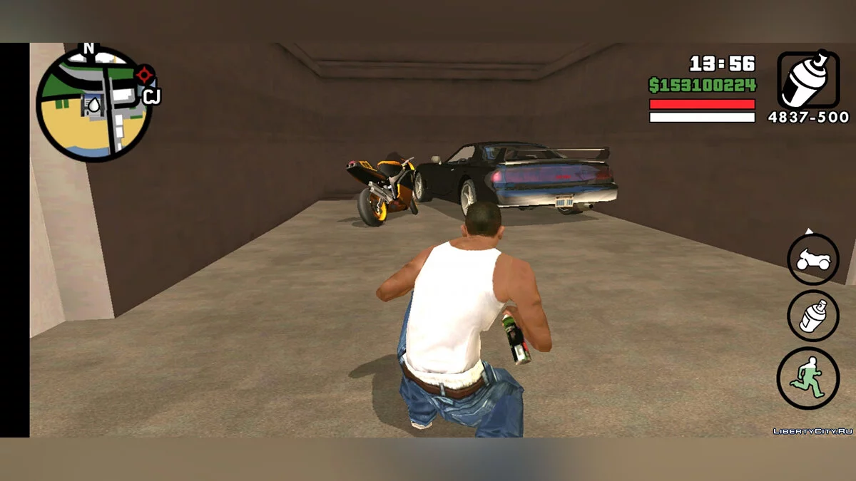Bequemes Speichern für den Spielstart / GTA San Andreas (iOS, Android)