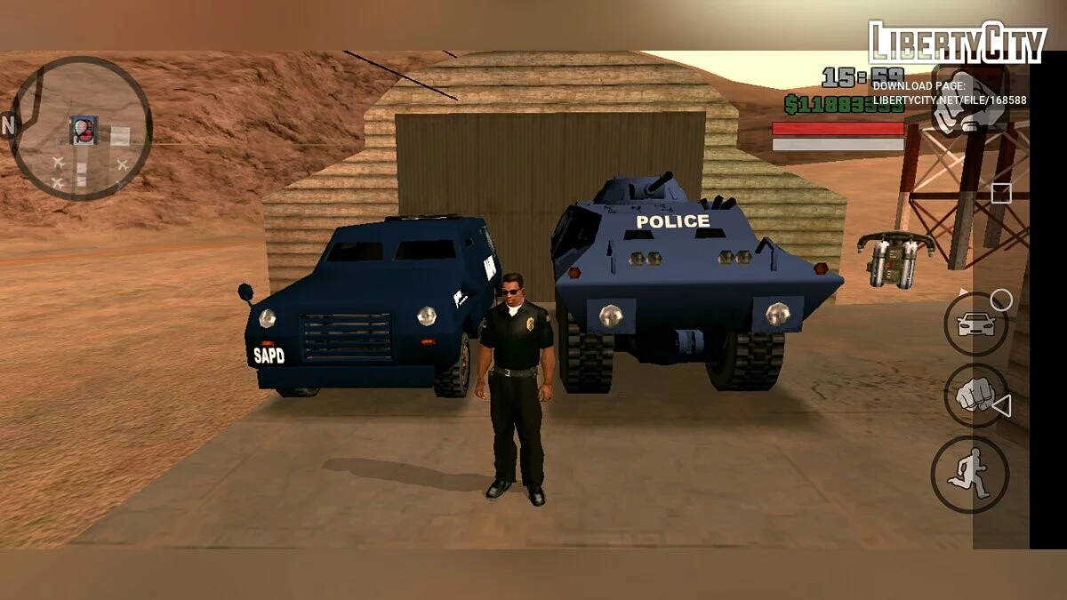 100% з ексклюзивним транспортом від Nathrezim / GTA San Andreas (iOS, Android)