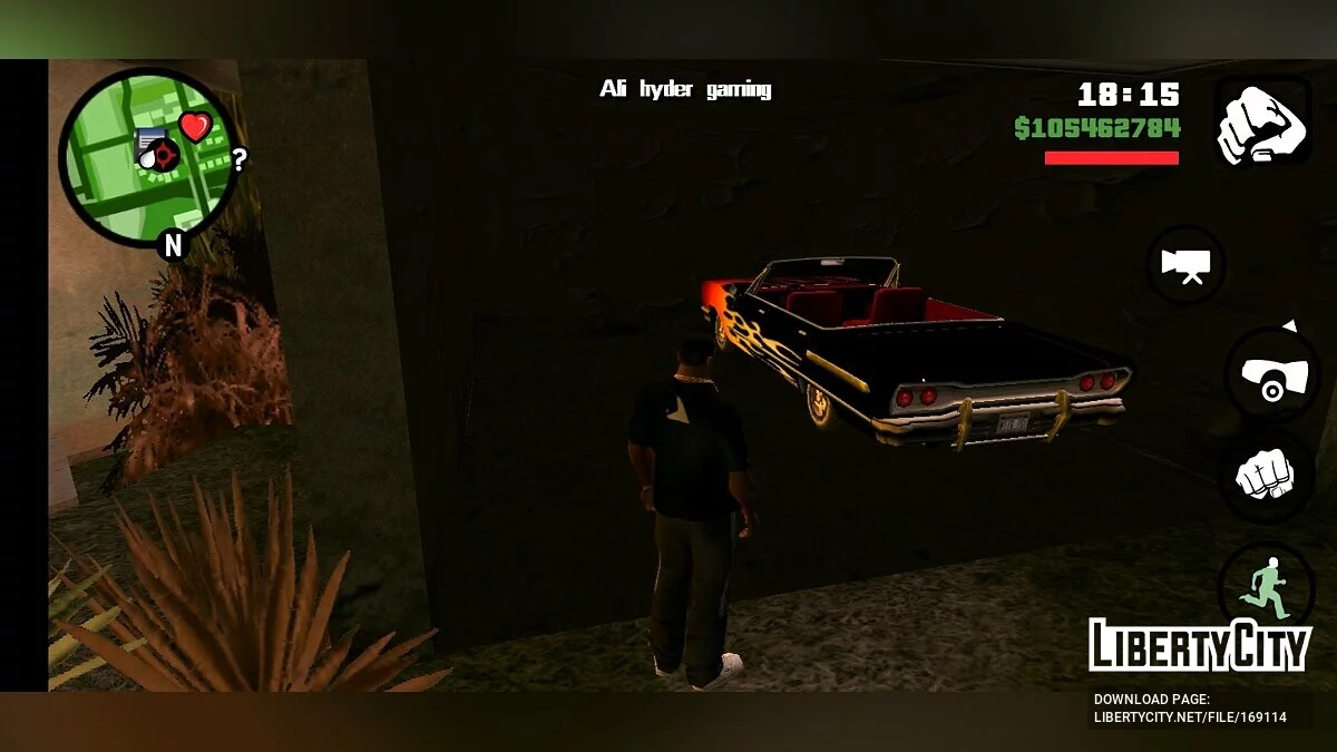 Simpan kaya dengan cerita yang telah diselesaikan / GTA San Andreas (iOS, Android)