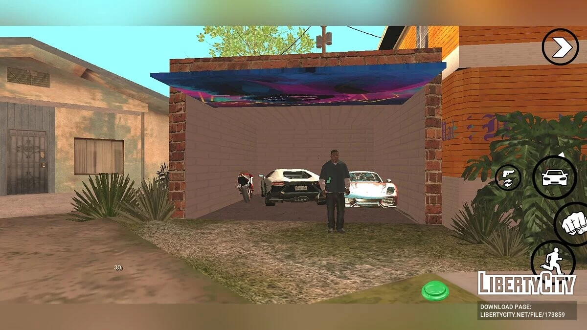 999999999$ на початку (Збереження багатого перед першою місією) / GTA San Andreas (iOS, Android)