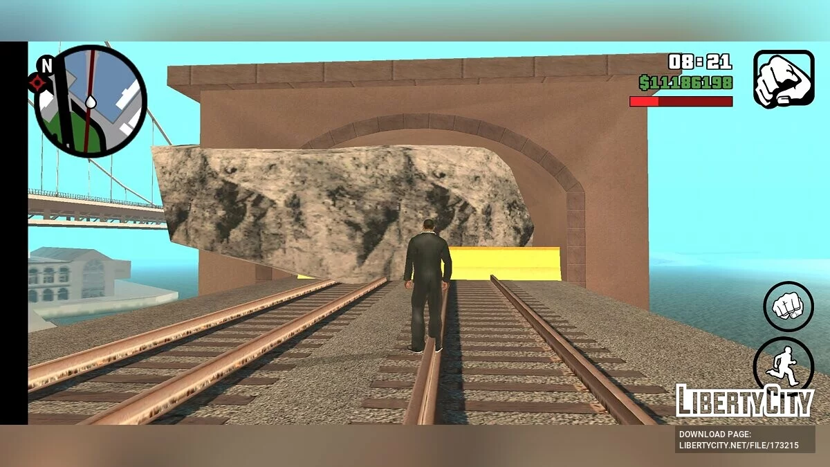 Cut off city / GTA San Andreas (iOS, Android)