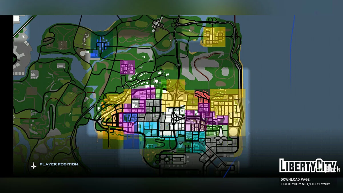 Starter Save with Gang Zones / GTA San Andreas (iOS, Android)