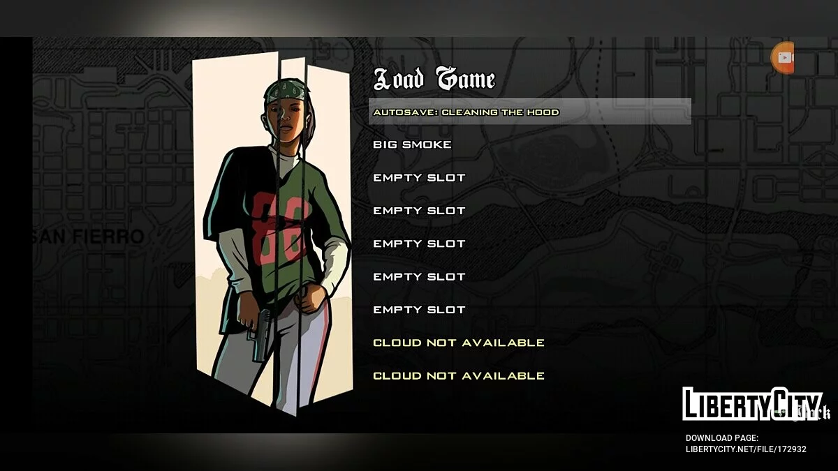 Starter Save with Gang Zones / GTA San Andreas (iOS, Android)