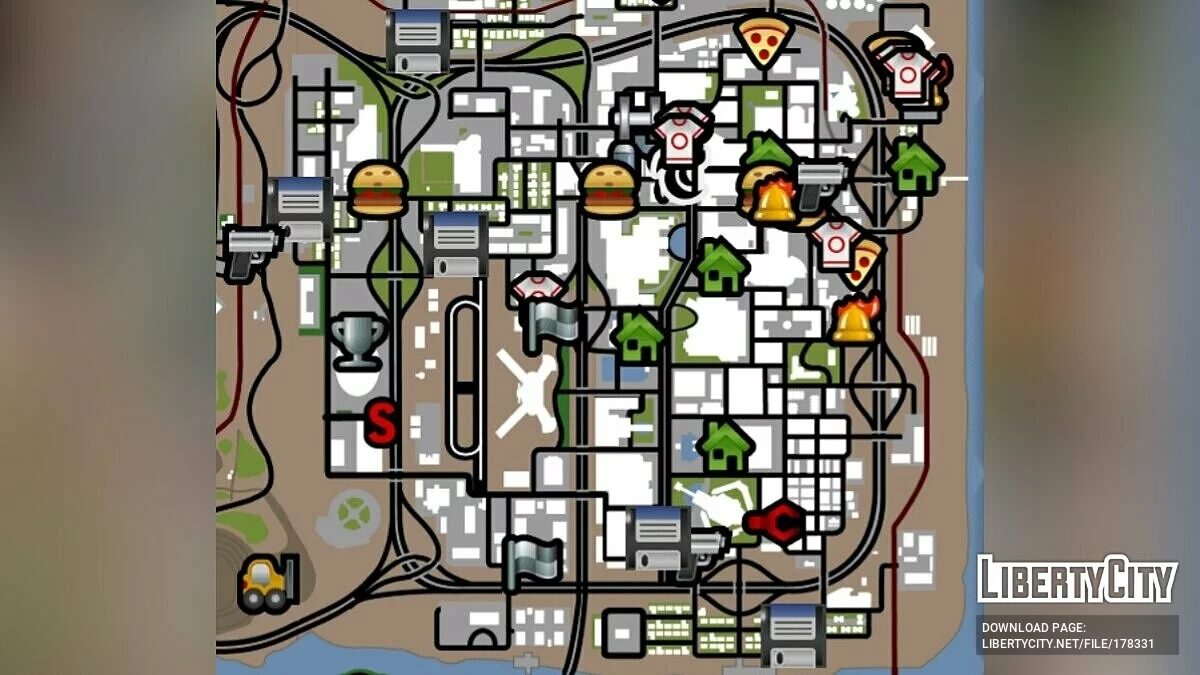 Збереження після сюжетної лінії (без чітів) / GTA San Andreas (iOS, Android)