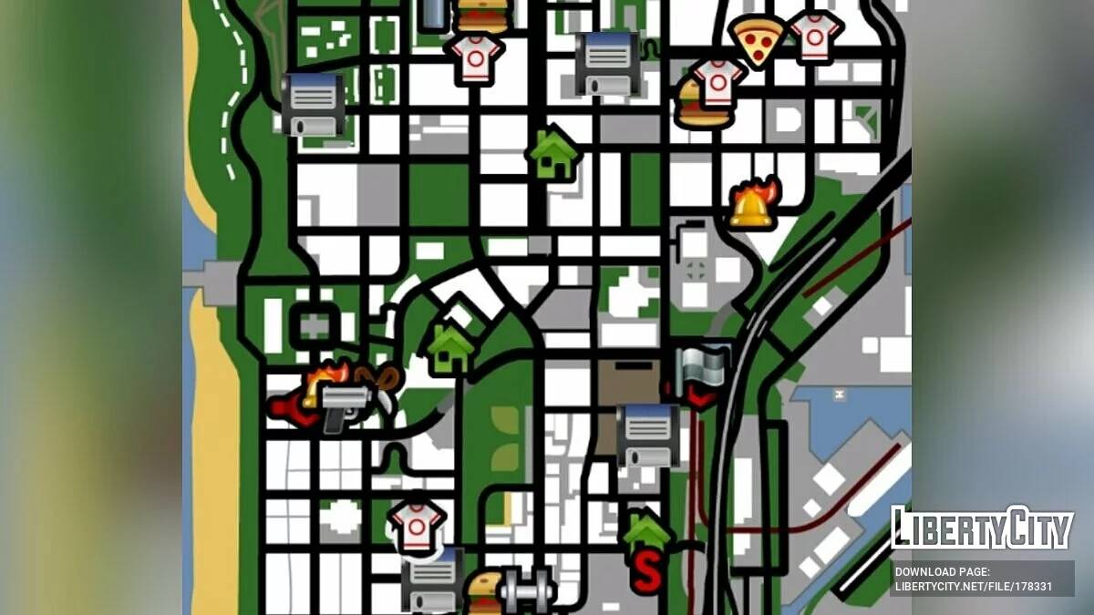 Збереження після сюжетної лінії (без чітів) / GTA San Andreas (iOS, Android)