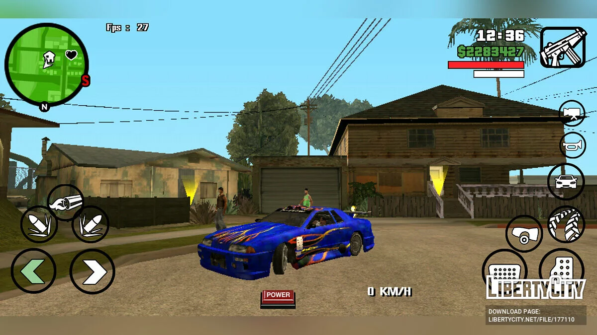 Save with a completed storyline / GTA San Andreas (iOS, Android)