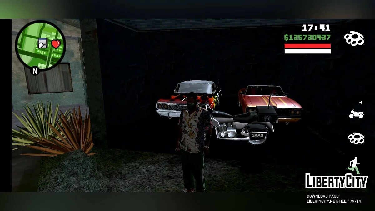 Save 100% após a história principal / GTA San Andreas (iOS, Android)