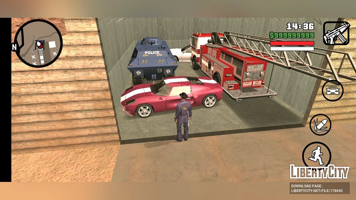 Ultimate 100% Save File With 56 Unique Vehicles / GTA San Andreas (iOS, Android)