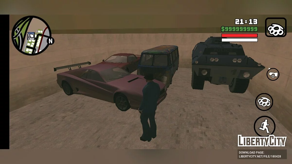Ultimate 100 Percent Save With 66 Unique Vehicles / GTA San Andreas (iOS, Android)