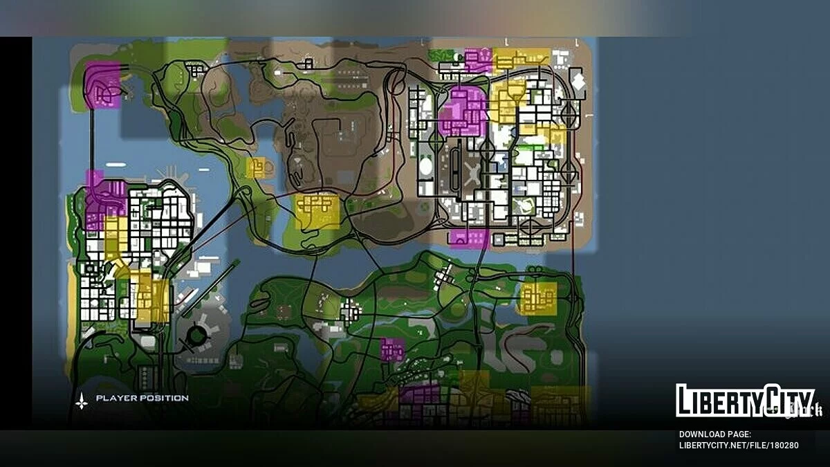 حفظ العصابة المبتدئة / GTA سان أندرياس (iOS، أندرويد)