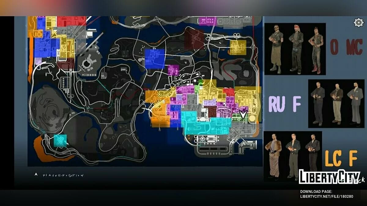 حفظ العصابة المبتدئة / GTA سان أندرياس (iOS، أندرويد)