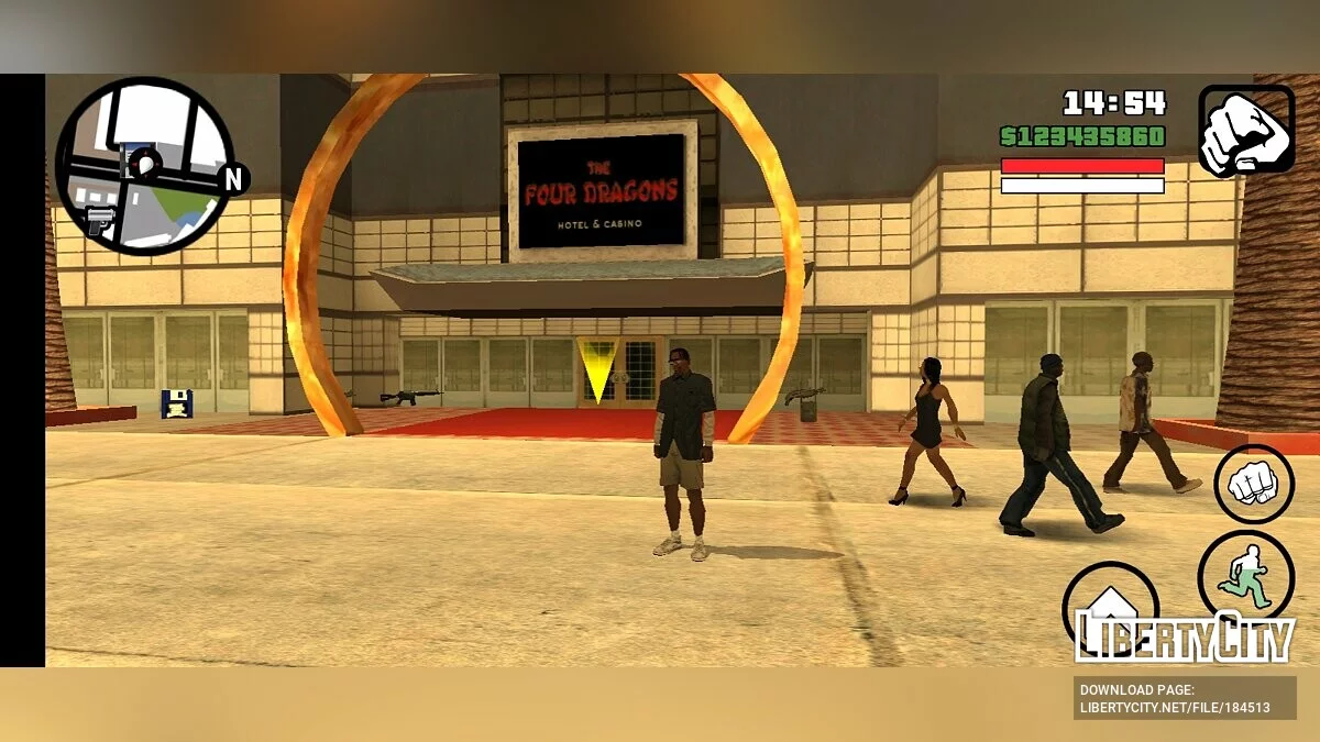 Speichern mit der Modifikation "Hot Coffee" V2 / GTA San Andreas (iOS, Android)