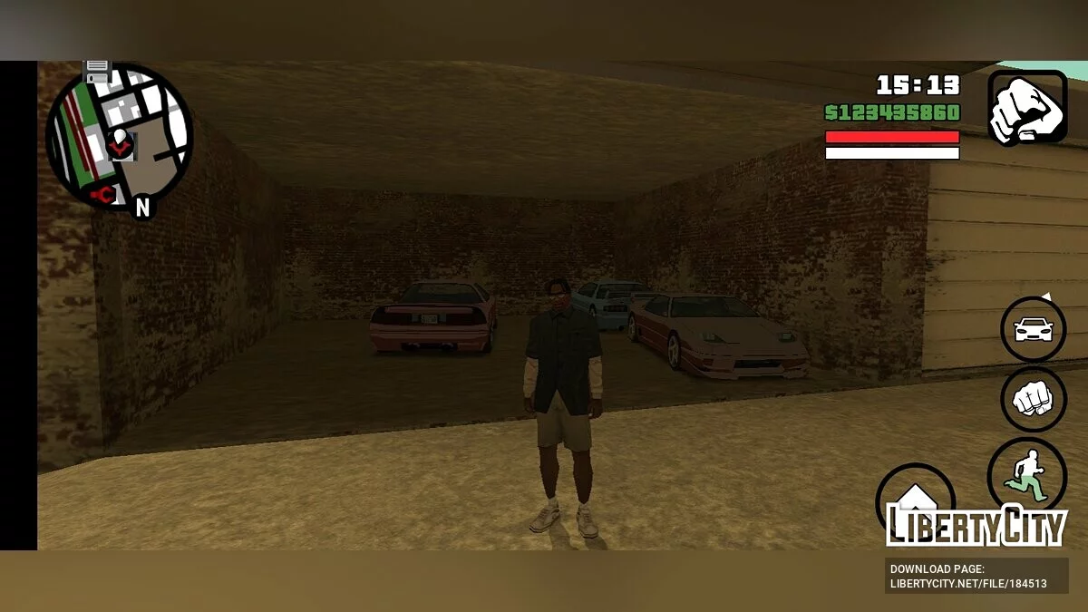 Speichern mit der Modifikation "Hot Coffee" V2 / GTA San Andreas (iOS, Android)