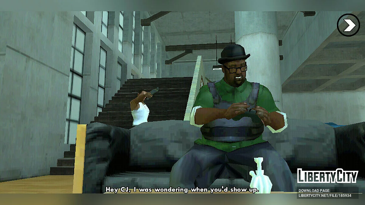 87.17% Savegame + End Of The Line / GTA San Andreas (iOS, Android)