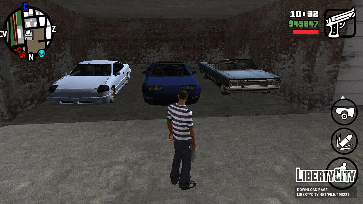 Speichern in der Mitte des Spiels in San Fierro / GTA San Andreas (iOS, Android)