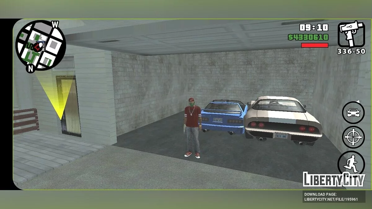 Sauvegarde au milieu du jeu avec des transports rares / GTA San Andreas (iOS, Android)