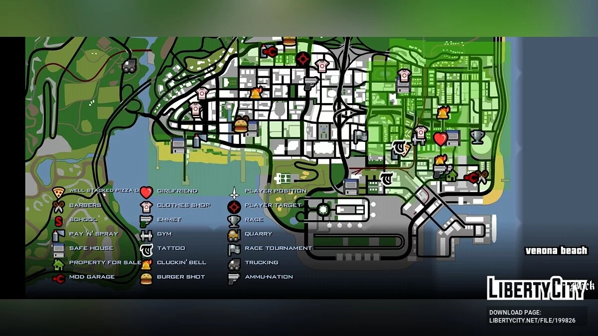 Semua Misi Utama Lulus (tidak untuk misi baru) / GTA San Andreas (iOS, Android)