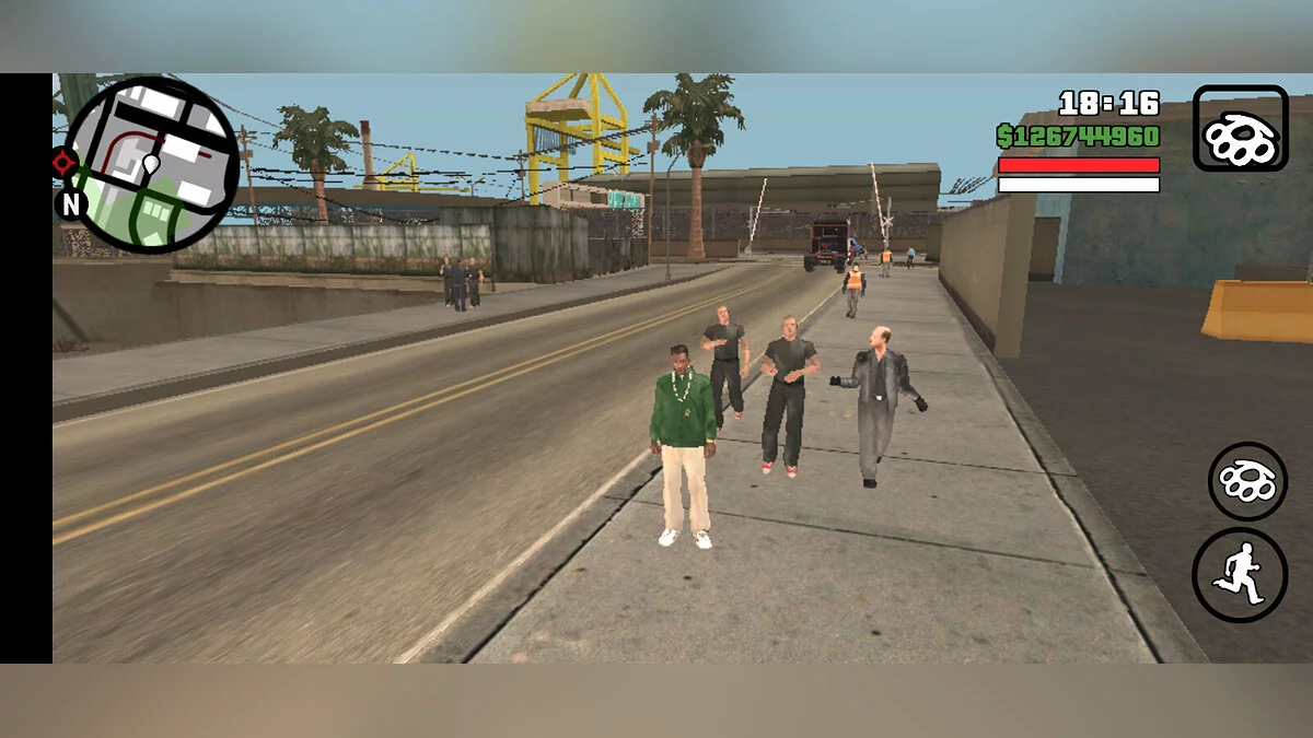 100% savegame with feature / GTA San Andreas (iOS, Android)