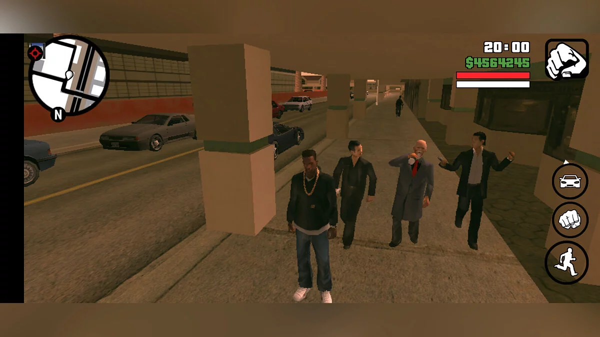100% savegame with feature / GTA San Andreas (iOS, Android)