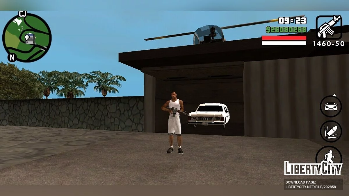 Starter Save dengan Mobil All-Proof / GTA San Andreas (iOS, Android)